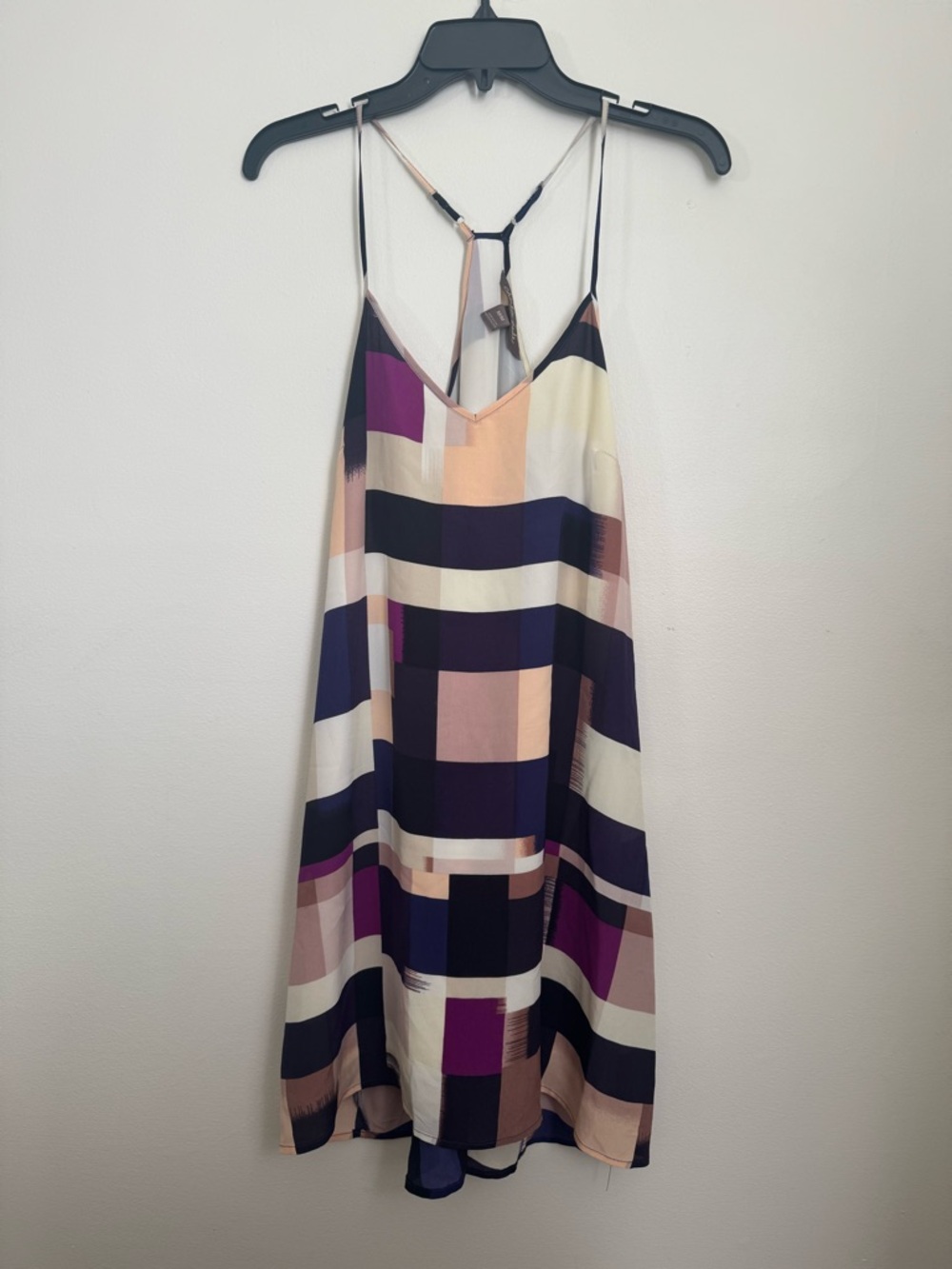 Charlie Jade Silk Slip Dress in Purple, Cream, Pink, Navy